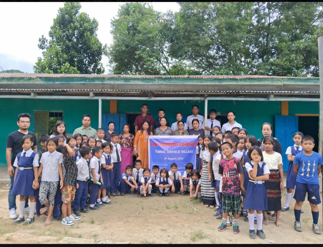 Tuirial Airfield ah Stop Diarrhoea Campaign pualin Awareness neih a ni.