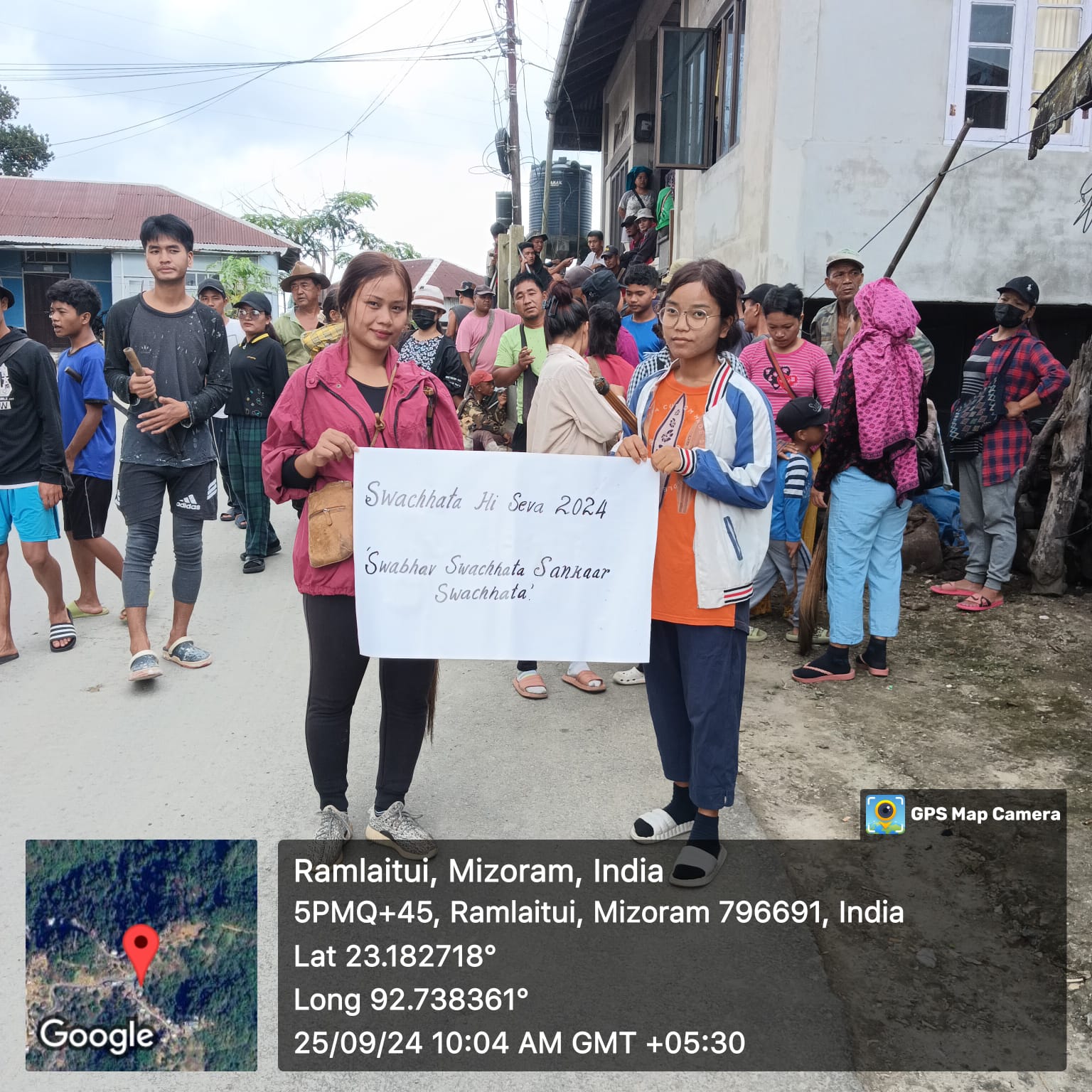 SBMG Lunglei Cleanliness Drive At Ramlaitui