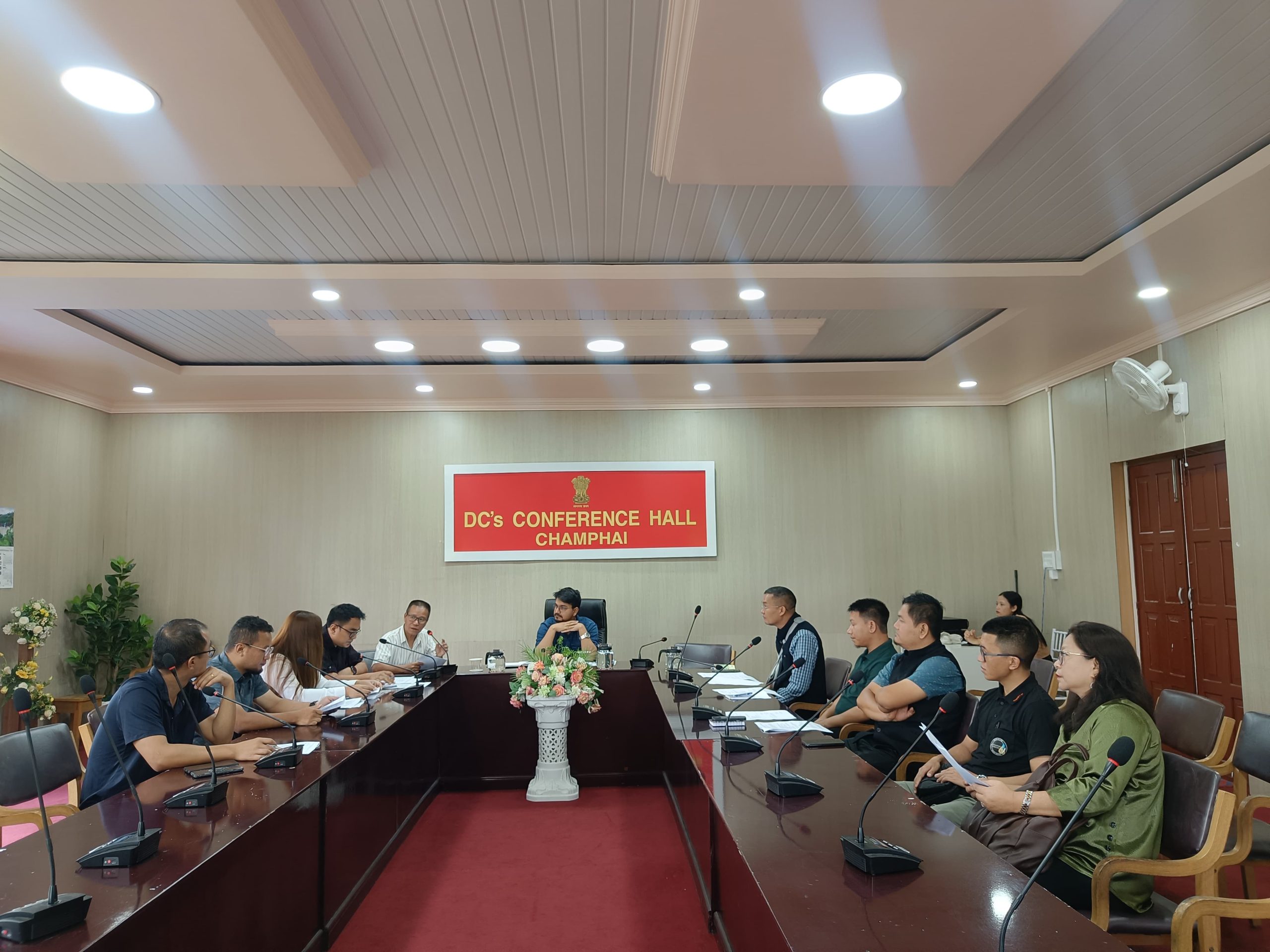 District Water & Sanitation Mission (DWSM) Meeting.