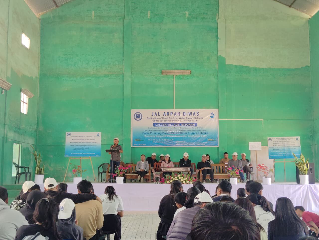 Mamit District Lallen khuaah Jal Arpan Diwas Hman a ni.